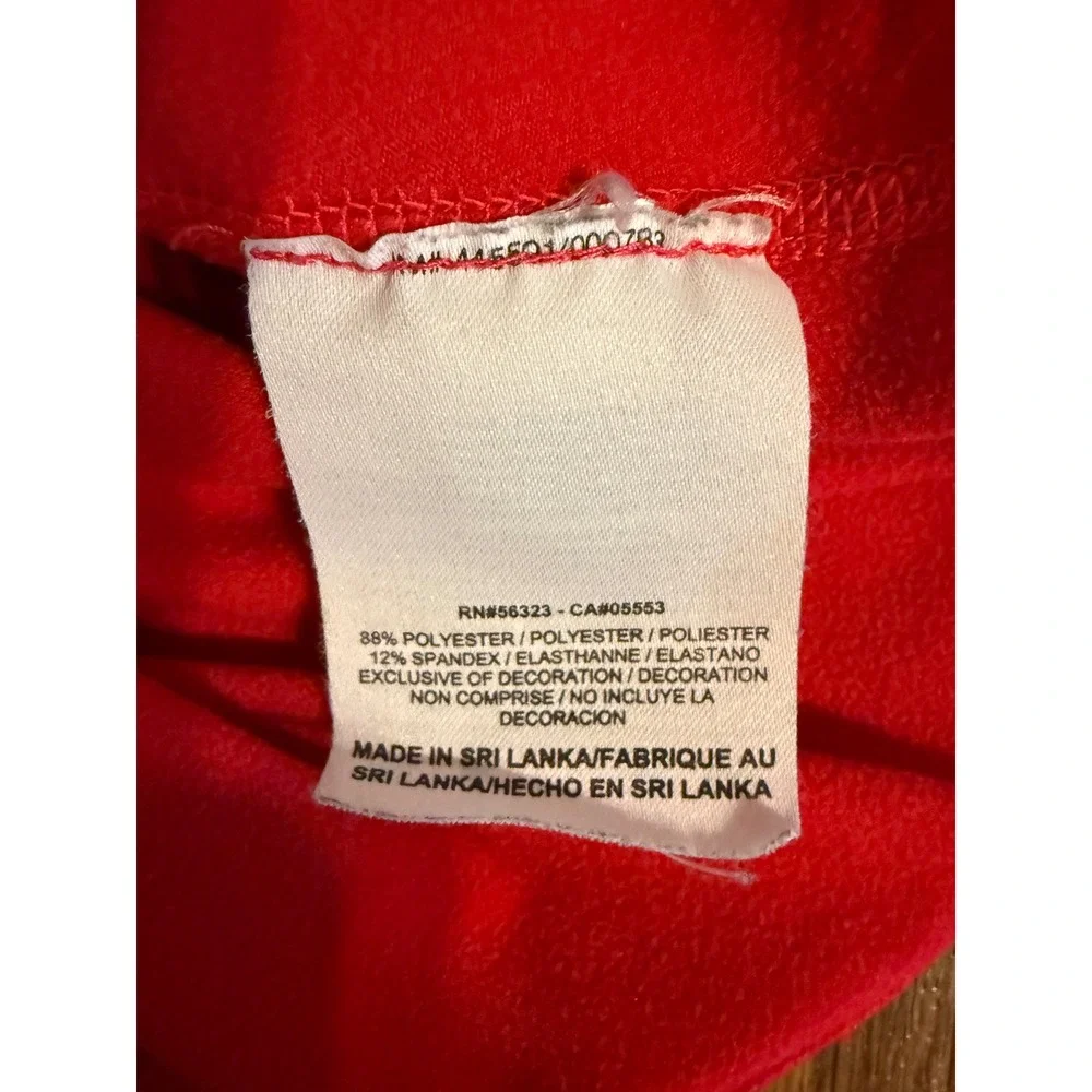 Nike Therma-FIT Womens Red Half Zip Long Sleeve Running Top Small 380998-691 - Picture 3 of 11